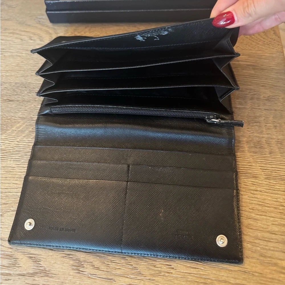 Prada Nylon Bifold Long Wallet - Picture 4 of 12